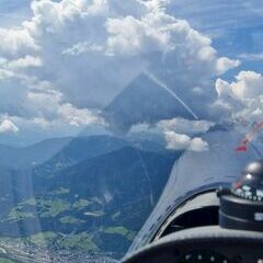 Flugwegposition um 11:45:52: Aufgenommen in der Nähe von Gemeinde Werfenweng, 5453, Österreich in 2224 Meter